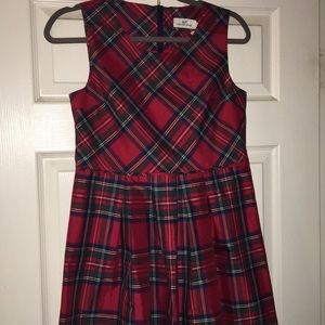 Vineyard vines Christmas jolly plaid dress 16